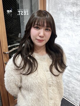 ゼスト 三鷹店(ZEST) メルティカラーフェミニンロング似合わせカットブリーチなし三鷹