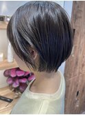 大人可愛いまとまりショートボブ♪