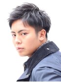 ツーブロックマッシュショートレイヤースパイキーショートヘア