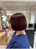 20代30代40代◎似合わせカットチェリーブラウン