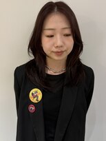 ウクク(UCUCU)&nbsp;brown red X layer