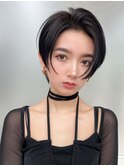 【AFLOAT福岡】小顔前髪なしひし形レイヤーカット