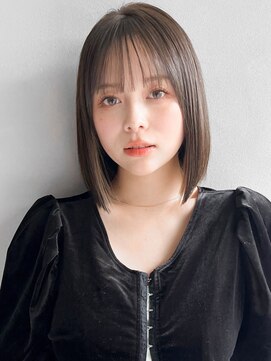リヤン 表参道(lyann) 似合わせカットナチュラルストレートモテ髪結べるボブ