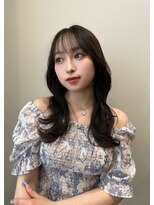 リス バイ ソヨン(Lis by SOYON)&nbsp;ヨシンモリ韓国風レイヤーミディアムグレージュカラー