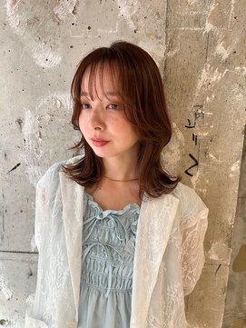 エッセ 大阪梅田茶屋町店(esse) レイヤーカットでくびれ巻きスタイル