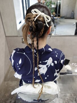 ネアー 新潟(NEER) アプリコットオレンジ/くびれヘア/レイヤーショート［新潟］