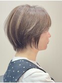 ショートカット/白髪ぼかし/髪質改善/豊中/岡町