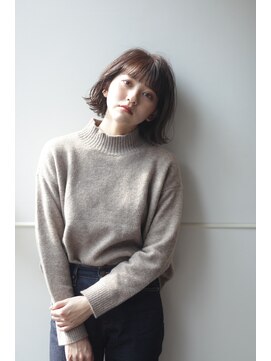 エアー 久留米(AIR) 【久留米】 暗めカラー/前髪カット/パーマスタイル