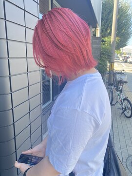エミタス 柳通り(Emitas.) 【和歌山美容室】ダブルカラー+チェリーレッド
