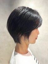 エンクス(enx)&nbsp;ミディアムヘア/暗めカラー/グランマッシュ/鶴ヶ峰MH106