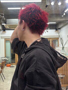 カシェル(cashel kishaba) メンズレッド☆☆☆