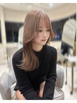 ミラ(MIRA)&nbsp;ミルクティーベージュ/ケアブリーチ/梅田美容室