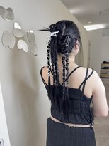 ハイネ(hyne)&nbsp;紐リボンカチモリヘアセット