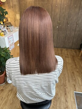 スカイ(SKY) 透明感カラー/髪質改善/縮毛矯正/レイヤーカット/ダブルカラー