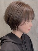 ショートカット髪質改善ショートボブ大人ガーリー韓国ボブ