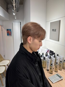 メンズペレ 渋谷(MEN'S PELE) MEN’S HAIR/サーフカール/刈り上げセンターパート/渋谷