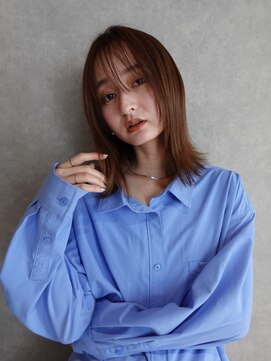 ルー ハナレ(Luu HANARE) 大人ガーリー/似合わせカット/イメチェン/前髪/水素カラー