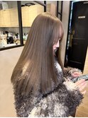 透明感たっぷりブラウン