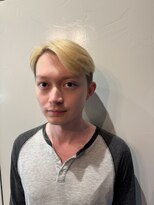 モナン 渋谷(Monan)&nbsp;very short blonde hair