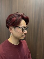 ドゥーエン(DoEN) メンズカット/メンズレッドハイライト