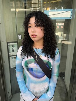プシューケ(Hair salon PSYCHE)の写真/PSYCHEが手掛けるトレンドパーマ◇外国人のような柔らかい質感×個性に合わせたデザインが大好評♪