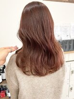 アトレ 梅田店(attrait)&nbsp;セミロングのツヤブラウン × 大人っぽいカット