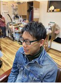 アップバングショート