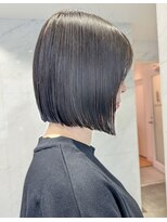 2席のみの美容室 アナイス(Anaiss) アイロンいらず切りっぱなしボブ・縮毛矯正*