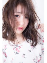 コピーヌ 高田馬場店(Copine)&nbsp;こなれガールのトレンド☆スモーキーカラー×無造作カール☆