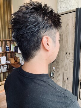 ルーディヘアーブランド(Ludi hair Brand) メンズ！ 2ブロックカット！