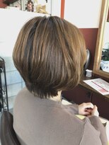 ルーファス 恵比寿 渋谷(Ruufus) 大人の丸みハンサムショートボブ【Ruufus恵比寿渋谷】314b7