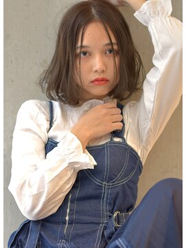 バロンフェム(baLon.fem) Ai Honda/ミディボブスタイル【丸み・束感・ナチュラル】