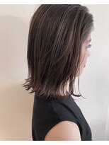 ヘアメイク ミッカ(HAIR MAKE MICCA)&nbsp;ミディアムボブ◎ 杉浦 恵