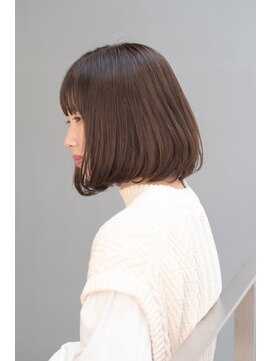 シロ(SiLO) ツヤツヤベージュボブ◇/髪質改善/トリートメント/前髪/天神大名