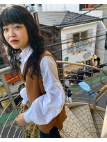 フィン(fin,)&nbsp;fin,/くびれヘア/似合わせカット/デザインカラー/ツートンカラー