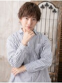 ≪mod's men≫ミックスパーマでセクシー★くせ毛ショートf