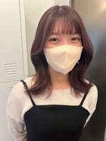 ボタン ハカタ(VOTAN hakata)&nbsp;【ろみおstyle】くびれヘア×ピンクカラー