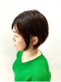 ピンクパールベージュでシャドールーツスーパーシルエット
