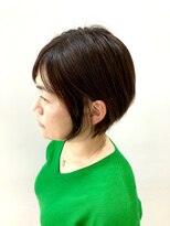 ヘアーライズ 池袋東口店(hair RISE)&nbsp;ピンクパールベージュでシャドールーツスーパーシルエット