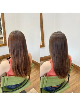 デュアル(dual) 30代／定期カット☆ロングヘア　静岡市／葵区