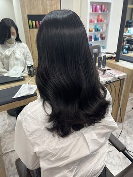 ルオーブ(L'aube) ブルーブラックカラー