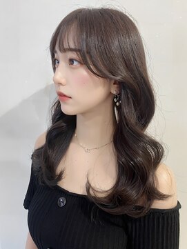 ミレバイジェニー (mirae by geny) 韓国ヘアで艶感アップのヨシンモリ×シースルーバングs