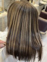 ヘアーエポック(hair epoque)&nbsp;大人可愛い20代30代40代小顔ミディボブ/アンブレラカラー/髪ドラ