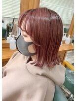 リビング(LiVing)&nbsp;暖色系ブリーチカラー