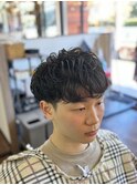 メンズワンカールパーマ【多摩センター 唐木田】