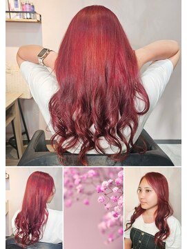 テオ(Teo) 【北谷】ピンク系ハイトーンカラー