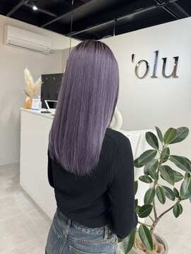 オル('olu) ラベンダーカラー