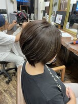 アート(art)&nbsp;くびれショート＋白髪ぼかしハイライト