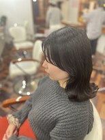 ヘアーアンドメイクアップモパ&nbsp;ミディアム／顔周りカット