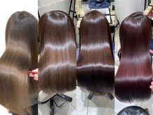 ブリーチ毛でもOK！髪質改善でうるツヤ髪へ【ひたちなか/髪質改善ストレート】